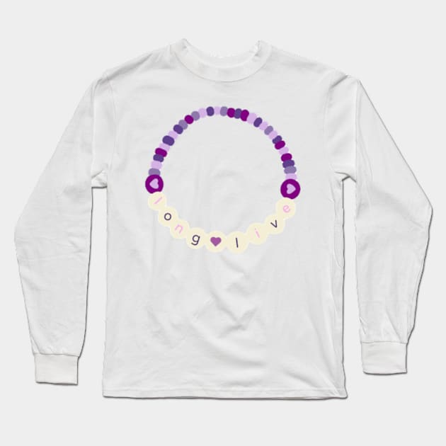 Long live Friendship Bracelet Long Sleeve T-Shirt by canderson13